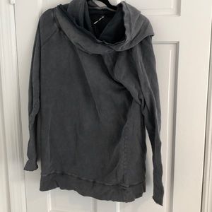 free people gray sweatshirt